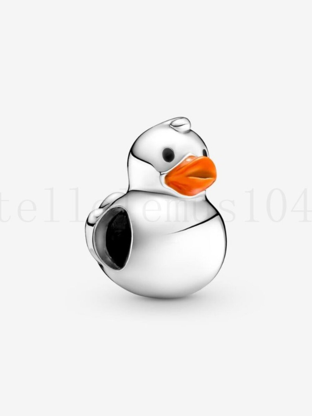 Pandora Polished Rubber Duck Charm